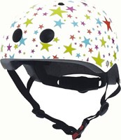 Coconuts casco infantil casco bicicleta morado ajustable con estrellas Twinkle stars