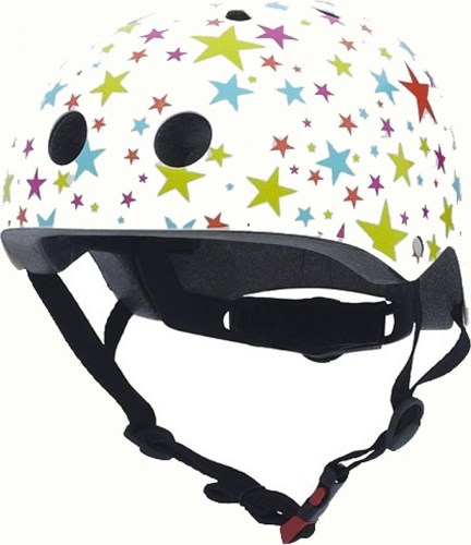 Coconuts casco infantil casco bicicleta morado ajustable con estrellas Twinkle stars