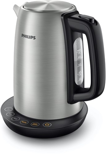 Hervidor Philips HD9359/90 con control de temperatura negro acero inoxidable-2