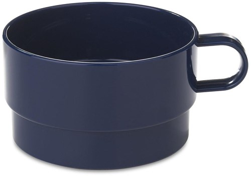 Mepal taza cappuccino Basic 421 - Ocean blue taza sopa melamina