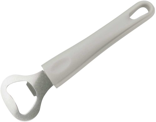 ARO houseware abrebotellas acero inoxidable mango plástico blanco cocina