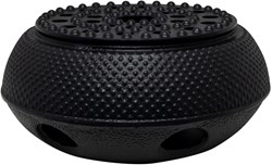 Svenska Living calentador de té hierro fundido negro Ø15x7cm calentador