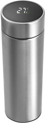 Botella termo acero inoxidable 450ml con termómetro en la tapa y filtro de té - botella
