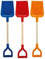 Pala Adriática plastico mango madera 56 cm. 121