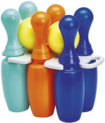 Ecoiffier Juego de bolos XL - Set de bolos de plástico multicolor niños