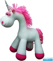 Jumpers unicornio decoración móvil habitación bebé rosa-blanco unicorn