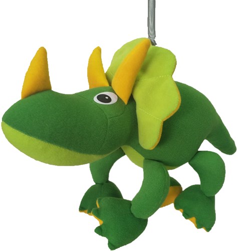 Jumpers animal oscilante Triceratops - decoración móvil habitación bebé