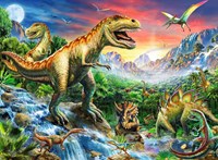 Ravensburger puzzle dinosaurios XXL - 100 piezas rompecabezas niños-2