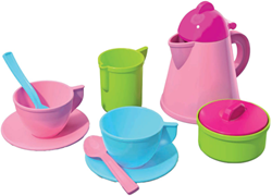 Androni Giocattoli juego de té juguete colorido plástico para niños