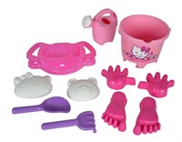Androni Giocattoli set de playa Hello Kitty cubo juguete de arena-2
