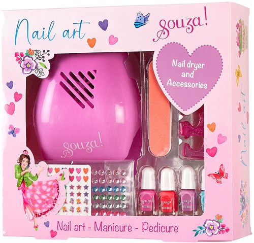 Souza for Kids secador de uñas - set de esmaltes para niños multicolor