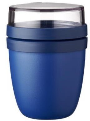 Mepal lunchpot Ellipse mini vivid blue - práctico vaso para yogur para llevar