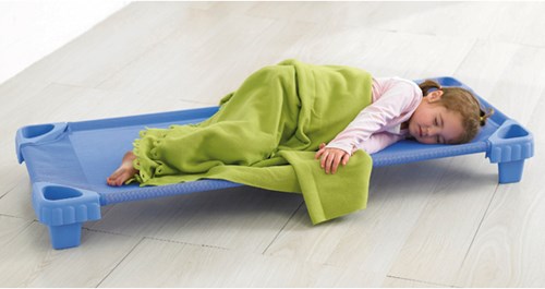 Eduplay cama apilable para niños 130 cm plástico multicolor-3