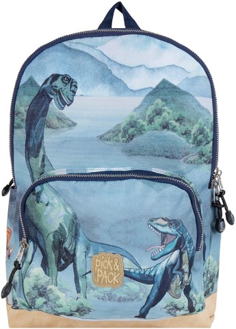 Pick & Pack mochila Tiger Skin M dusty green niños colegio
