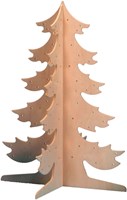 Eduplay árbol de Navidad de madera decoración tamaño grande 110 cm-2