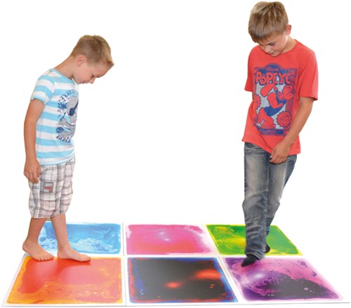 Eduplay set de alfombrillas de fascinación - juguete educativo - 6 piezas - motricidad-2