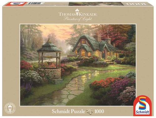Schmidt Spiele Haus mit Brunnen Puzzle rompecabezas 1000 pieza(s)