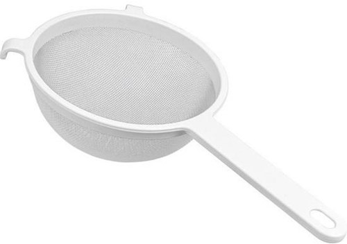 Metaltex colador de cocina plástico 18 cm blanco - tamiz fino para kéfir