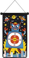 Janod Juego de dardos magnéticos - Robots - Doble cara para niños