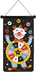 Janod Juego de dardos magnéticos Circo - Diana doble para niños