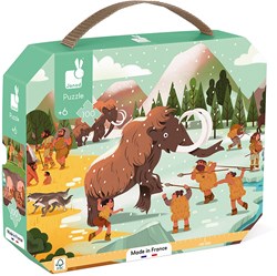 Janod puzzle prehistoria - juguete educativo - 100 piezas