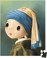 Janod puzzle arte Vermeer - 100 piezas juguete educativo infantil-2