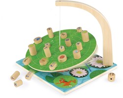 Janod juego - Juego de destreza desafío nenúfar juguete de madera