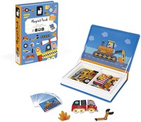 Janod Magnetibook - Vehículos Libro Magnético Set de Juego 50 Imanes-2
