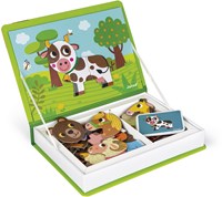 Janod Magnetibook - Libro Magnético Educativo de Animales con 30 Imanes-3