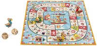 Janod juego de la oca - Carrusel juego familiar de madera tema feria
