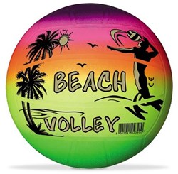 Mondo voleibol arcoíris pelota de playa multicolor 23cm goma