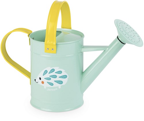 Janod Happy Garden - Regadera de metal para niños - Juguete de jardín