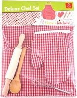 Johntoy set de chef - Home and Kitchen juguete deluxe para niños