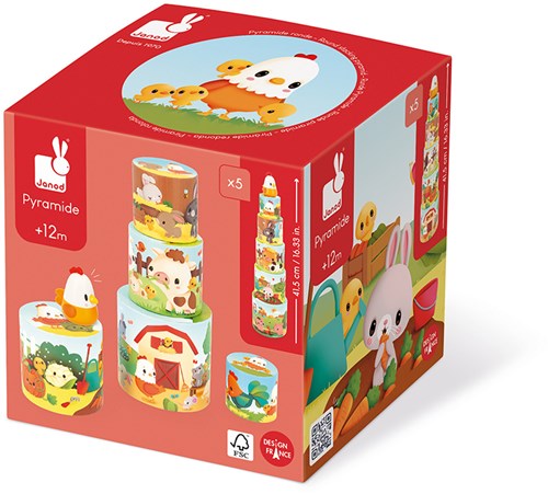 Janod Farm - Pollo en torre apilable