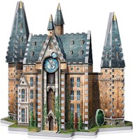 Wrebbit 3D Puzzle - Harry Potter Hogwarts Clock Tower Puzzle 3D 420 piezas-3