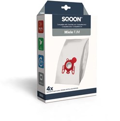 Bolsas para aspiradora Miele FJM 3D - Compatibles con aspiradoras Miele - Alta filtración