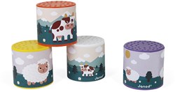 Janod juguetes - Caja de sonidos Pocket Moo & Baa para niños
