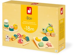 Janod - Set de juegos motricidad 18 meses - Juguete educativo de madera