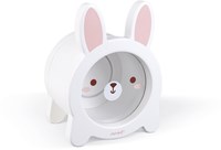 Janod hucha - conejo de madera con ventana transparente para niños