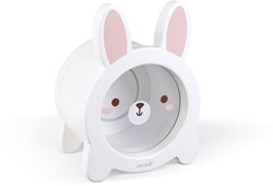 Janod hucha - conejo de madera con ventana transparente para niños