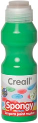 Creall rotulador de pintura verde - Spongy 70ml pintura infantil ergonómica