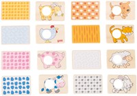 Goki Juego de memoria animales - juego educativo de cartas para niños-2