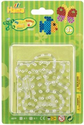 Hama bases maxi para cuentas de planchar - juguete creativo cuadrado & mariposa