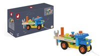 Janod camión de madera kit de construcción juguete educativo-3