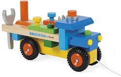 Janod camión de madera kit de construcción juguete educativo