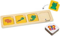 Janod juego educativo secuencias en el jardín - aprendizaje cronológico para niños