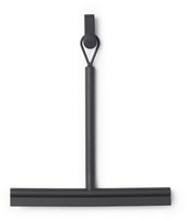 Brabantia limpiacristales de ducha accesorio baño con gancho puerta silicona gris