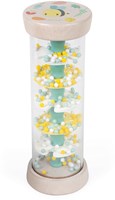 Janod Pure - Palo de lluvia juguete musical de madera para bebés y niños pequeños