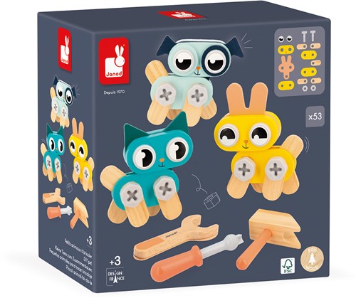 Janod Brico'Kids - Animales