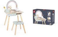 Janod Unicorn - Tocador de madera con accesorios y compartimento secreto-3
